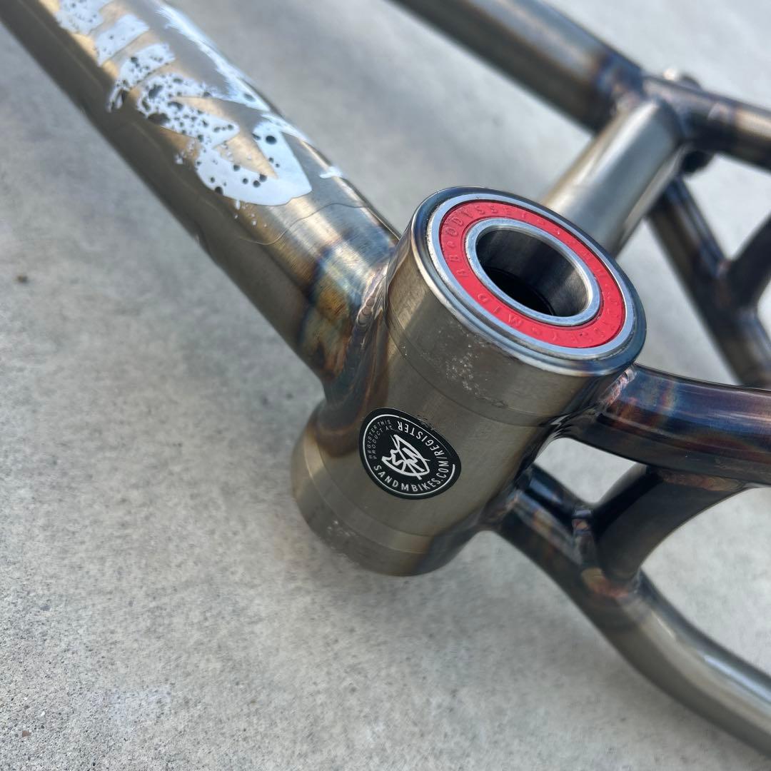 自転車本体 S&M DAGGER FRAME 20.5 / Gloss Clear