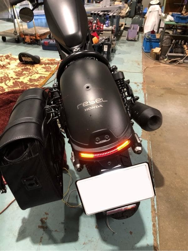 レブル専用　K-SPEED テールライト＋ウインカー一体セット