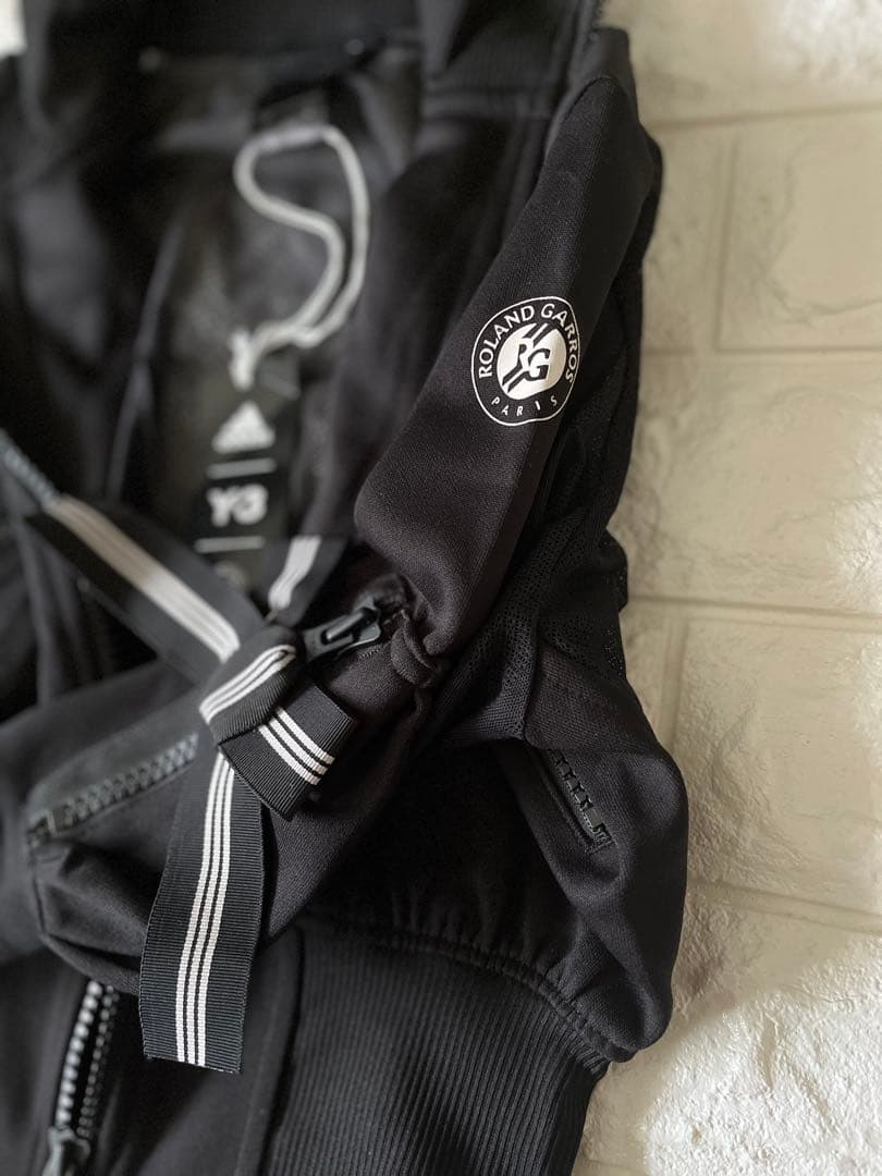 新品未使用ローランギャロスadidasY-3 ブラック クロップドジャケット