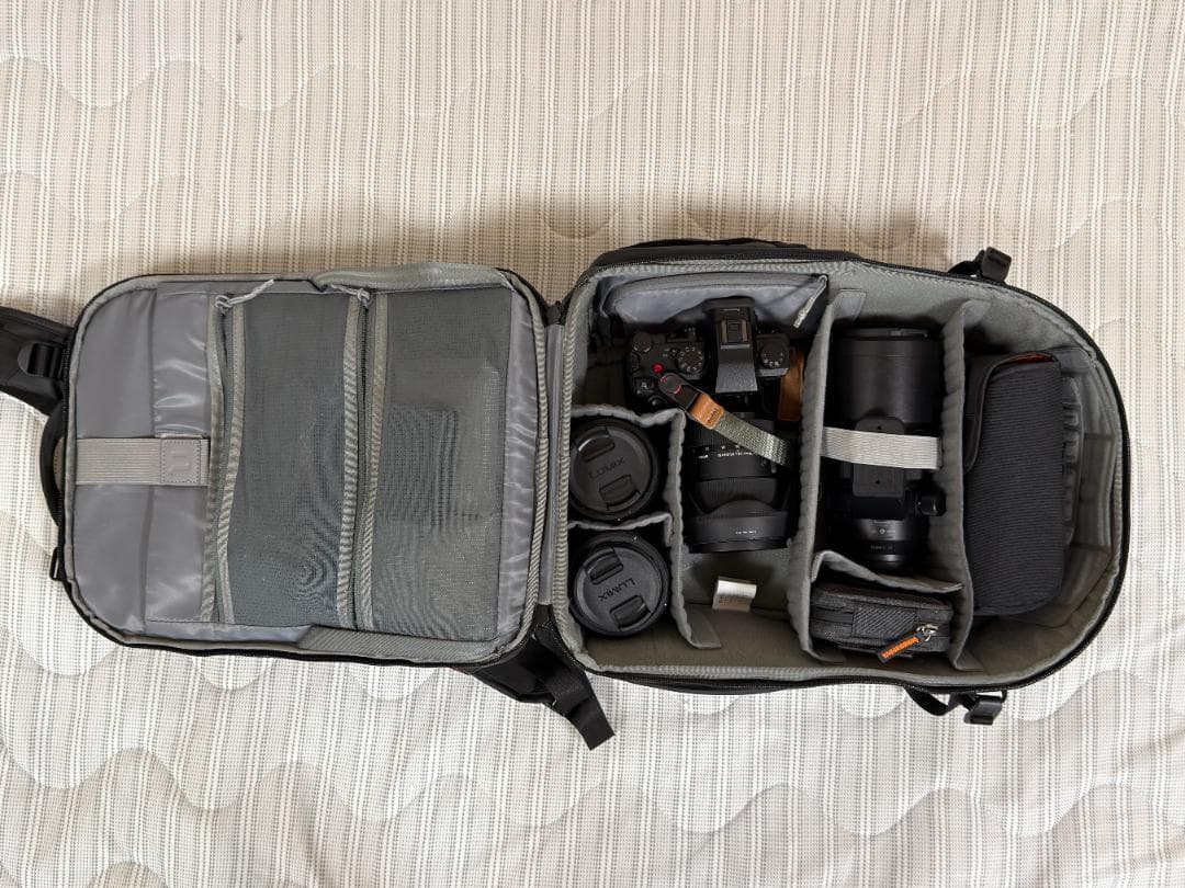 【専用】LUMIX S5Ⅱxダブルレンズセット高級レンズ2本+バッグ+三脚etc