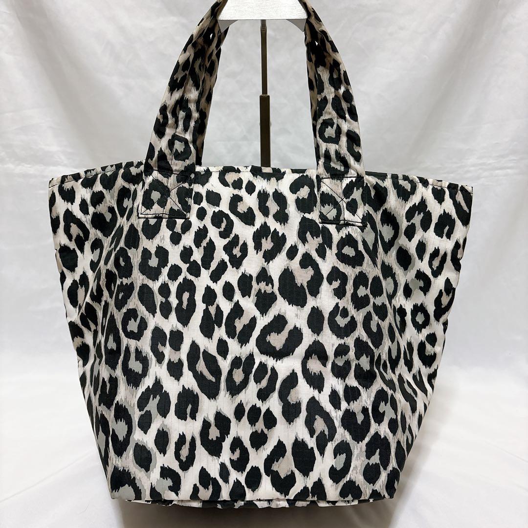 【美品】レスポートサック メゾンドリーファー コラボ レオパード ホワイト