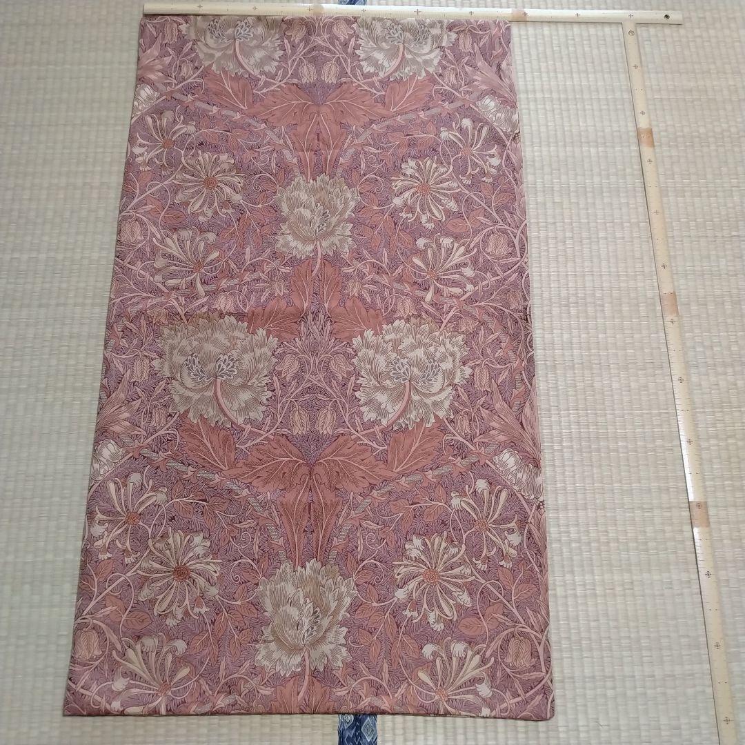 長座布団カバー　2枚セット　ウィリアム・モリス　ハニーサクル＆チューリップ