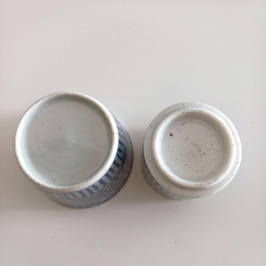 古伊万里　蛸唐草セット