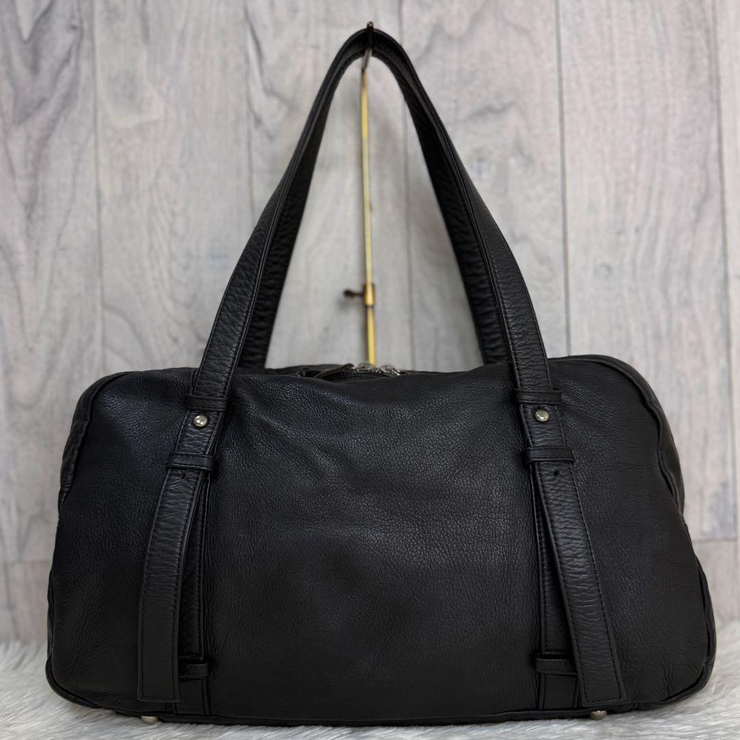 YOHJI YAMAMOTO ヨウジ ヤマモト レザー ベルト ショルダーバッグ