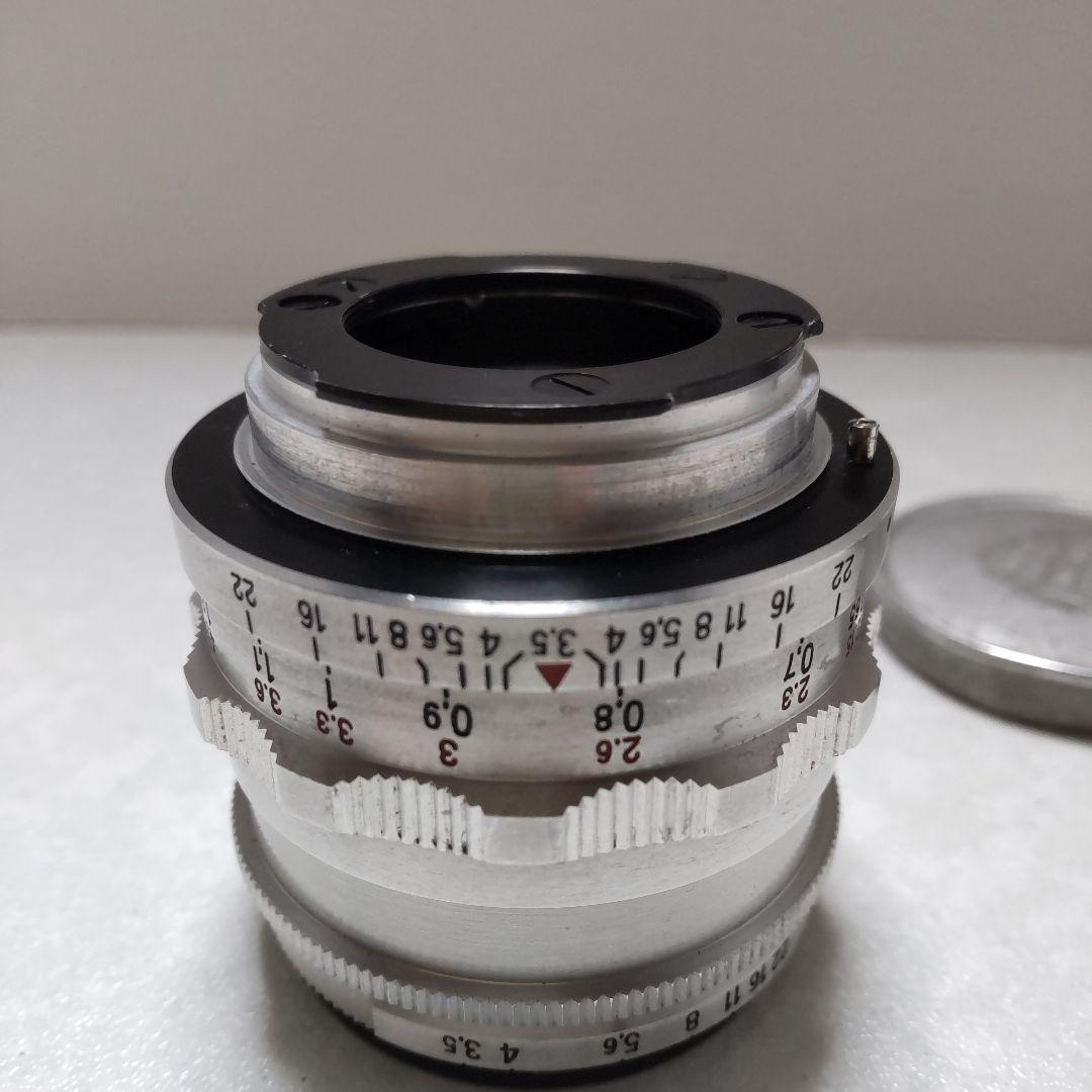 訳あり Carl Zeiss Jena Tessar F3.5 50㎜エキザクタ