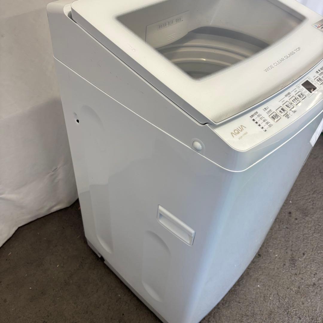 83　極美品　洗濯機　2025年製　AQUA　7キロ　安い　綺麗　設置無料