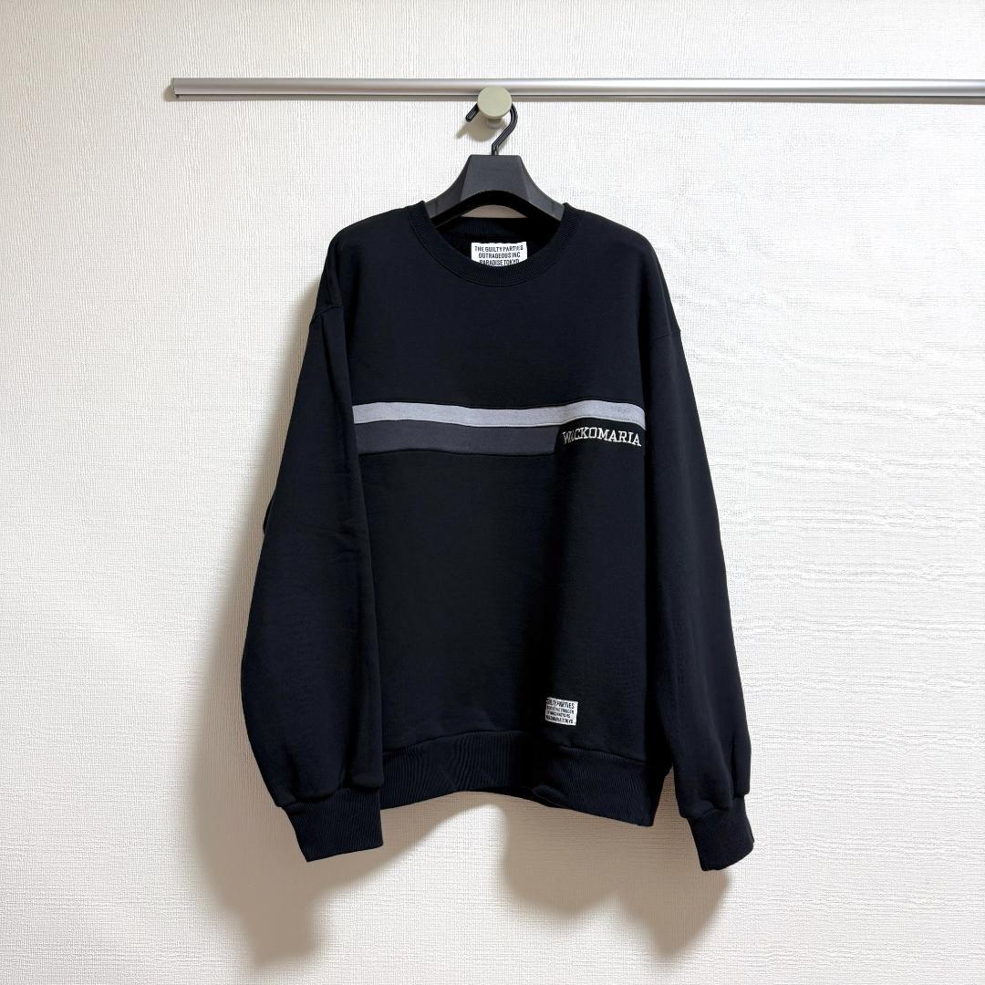 ワコマリア MIDDLE WEIGHT CREW NECK SWEAT