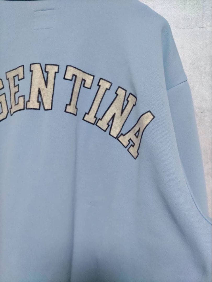 アディダス　トラックジャケット トレフォイル　アルゼンチン代表ワールドカップM