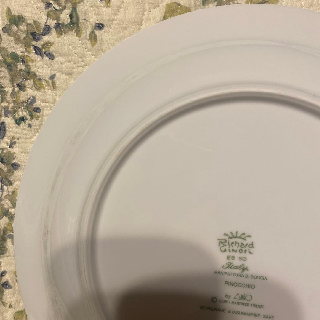 Richard Ginori ピノキオ皿 大皿2枚セット　リチャードジノリ