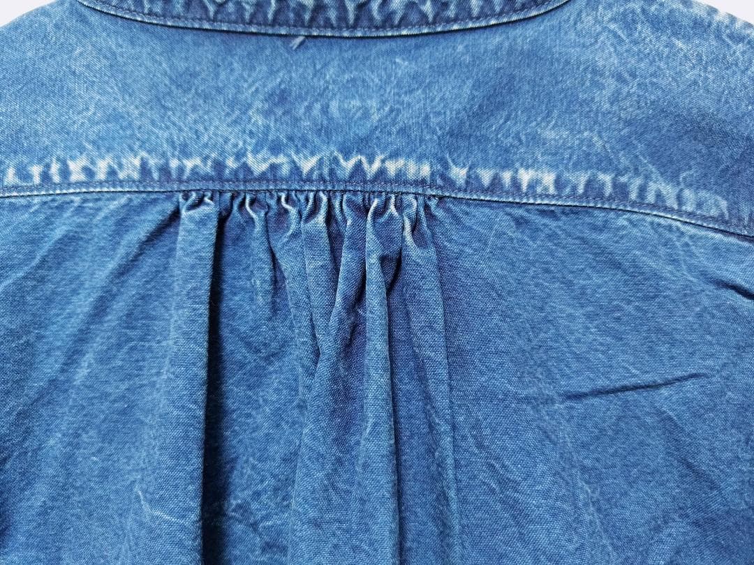 KAPITAL（キャピタル） 長袖プルオーバーシャツ　藍染