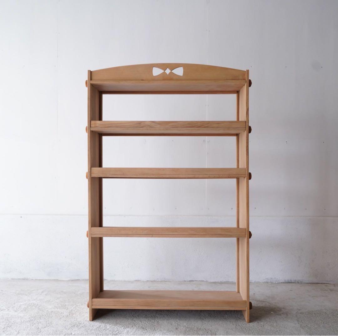 5段のオープンラック