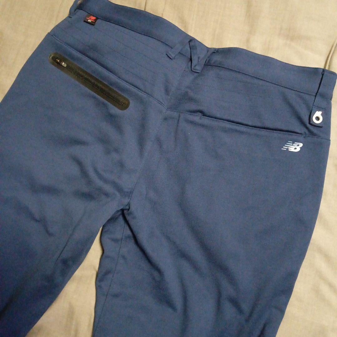 New Balance ネイビー防寒ゴルフパンツ新品未使用品