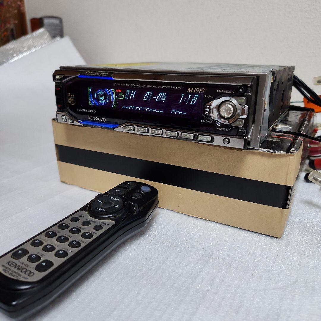 KENWOOD MJ919 ラジオチューナー 本体とリモコン付き