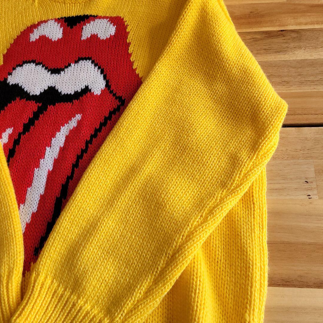 DONCARE Rolling Stones 舌ロゴ ニットセーター