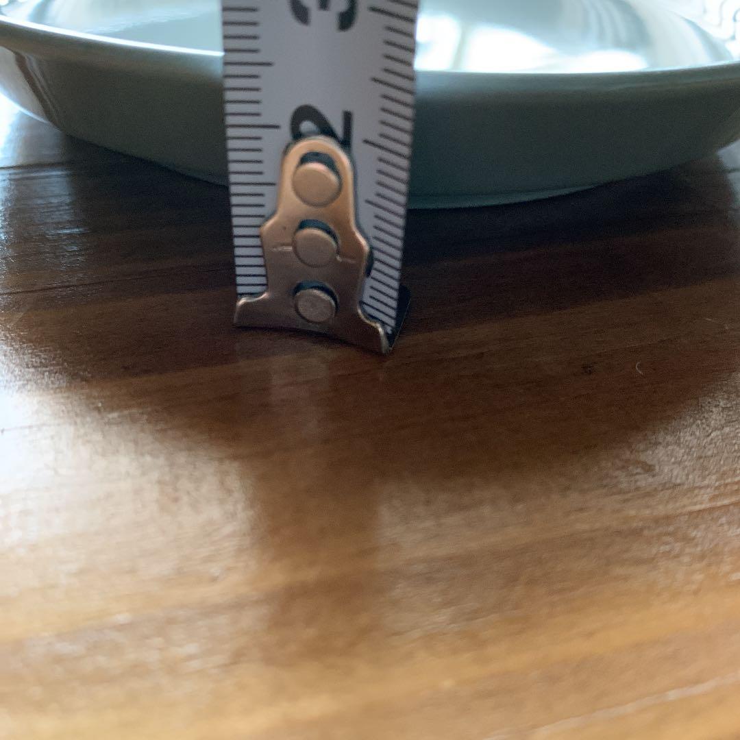 グレーの皿4枚セット　直径14cm 未使用