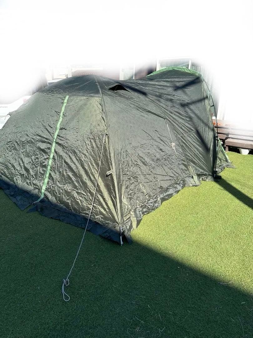 ロゴス テント キャンプルーミー リビング ドーム L logos 使用回数少