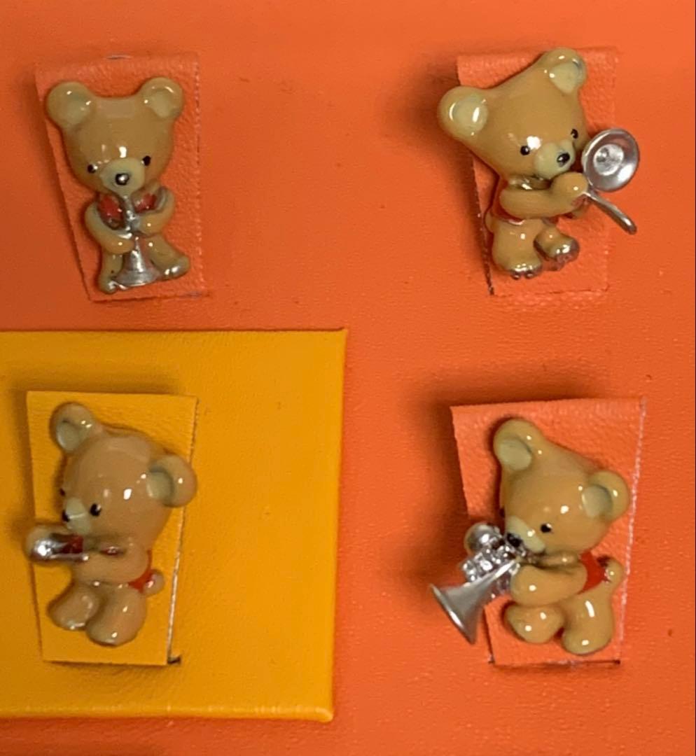 スワンク　ピンスセット・クマのオーケストラ