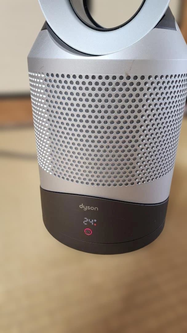 Dyson HP00空気清浄機能付き ファンヒーター　シルバー　リモコンなし