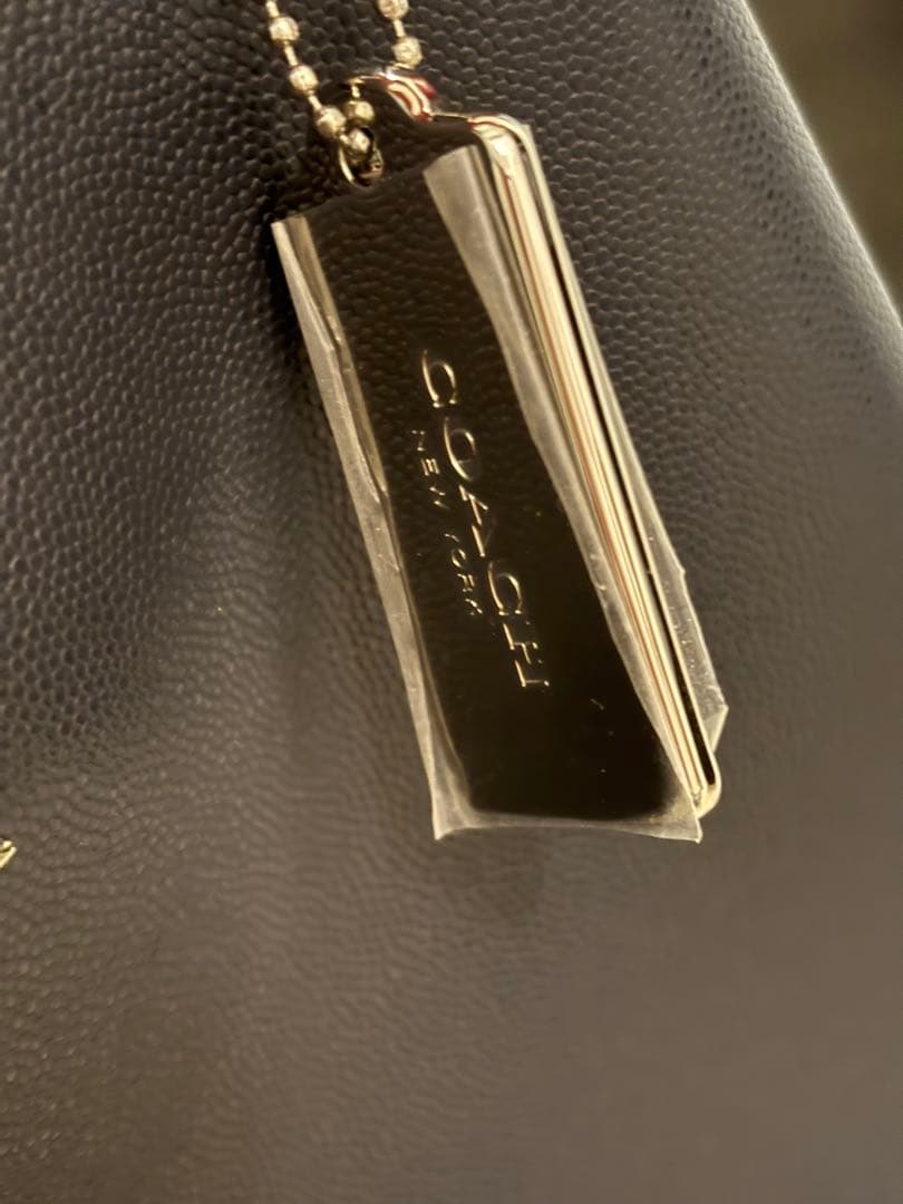 COACH ネイビー バッグ　タウンバケット　新品未使用