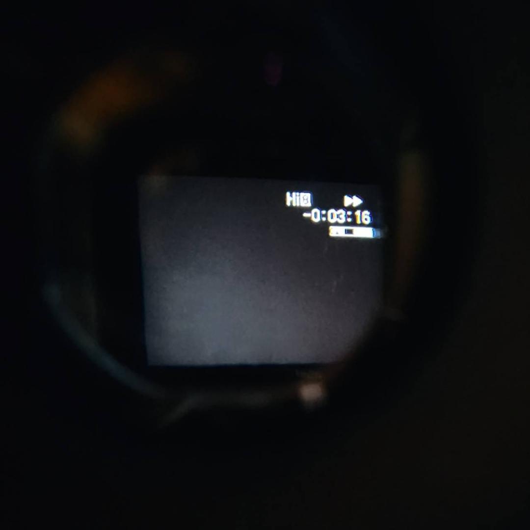 【動作確認済】高画質 Hi8 SONY ビデオカメラ CCD-TR3 セット