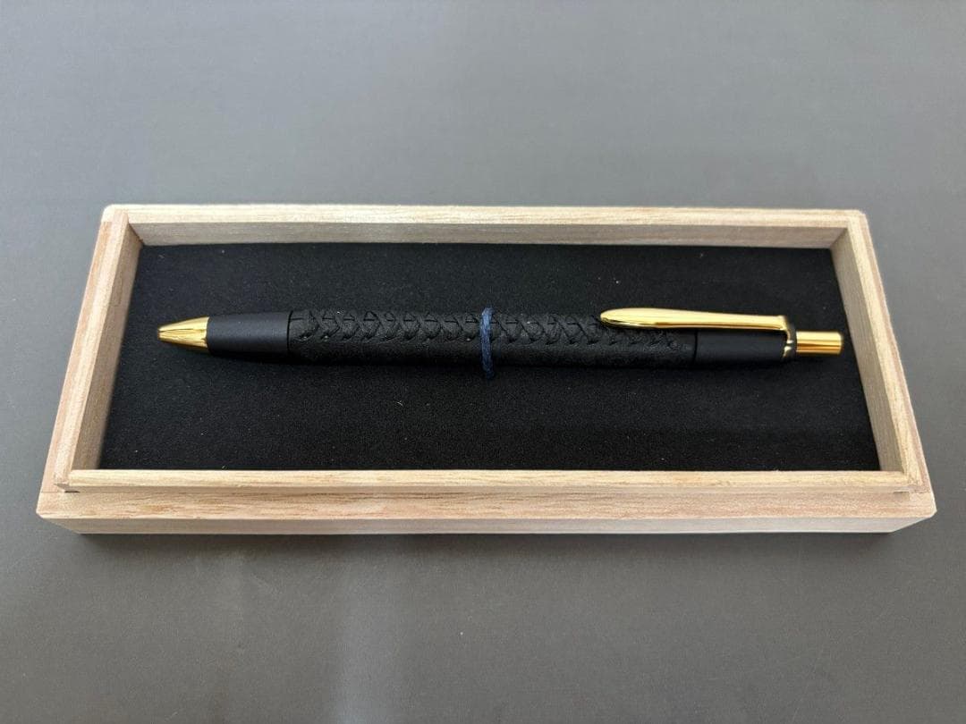 schicksa 革軸ペン【プエブロ ブラック】シャープペン シックザール