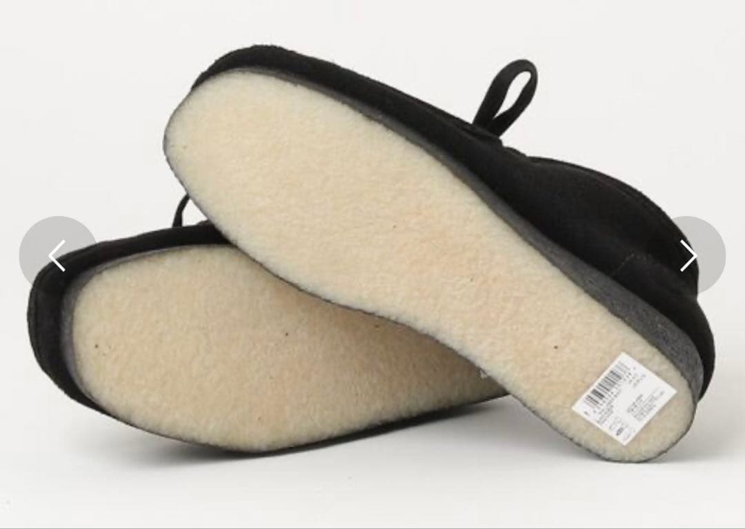 で*で様 Clarks Wallabee Boot. Black Sde