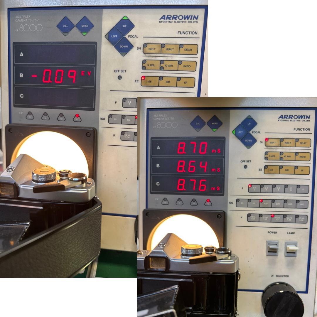 整備済 完動 Olympus OM-1 MD 50mm F1.4 露出計バッチリ