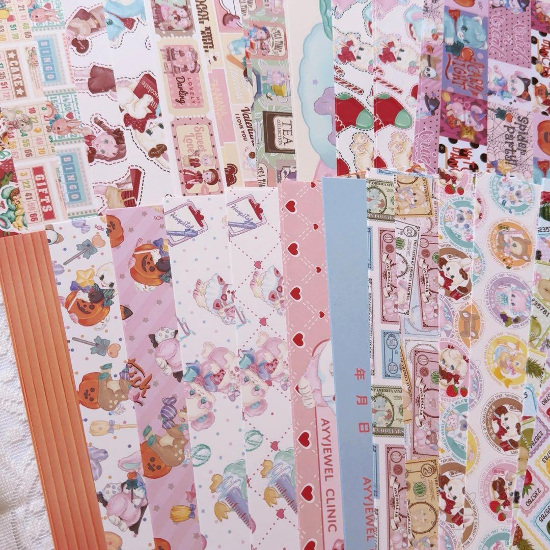 ayyjewel デザインペーパー 大量 まとめ売り 国内作家