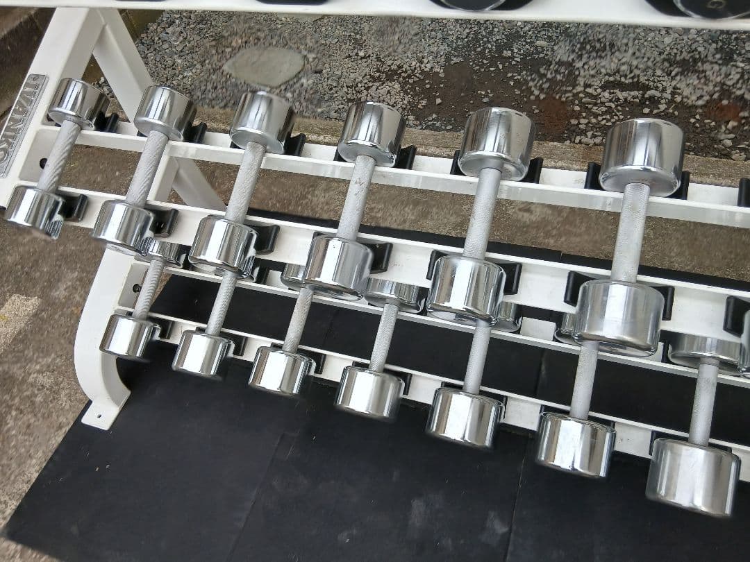 IVANKOイヴァンコ ダンベル1kg-20kg 各2個ずつ + ラック