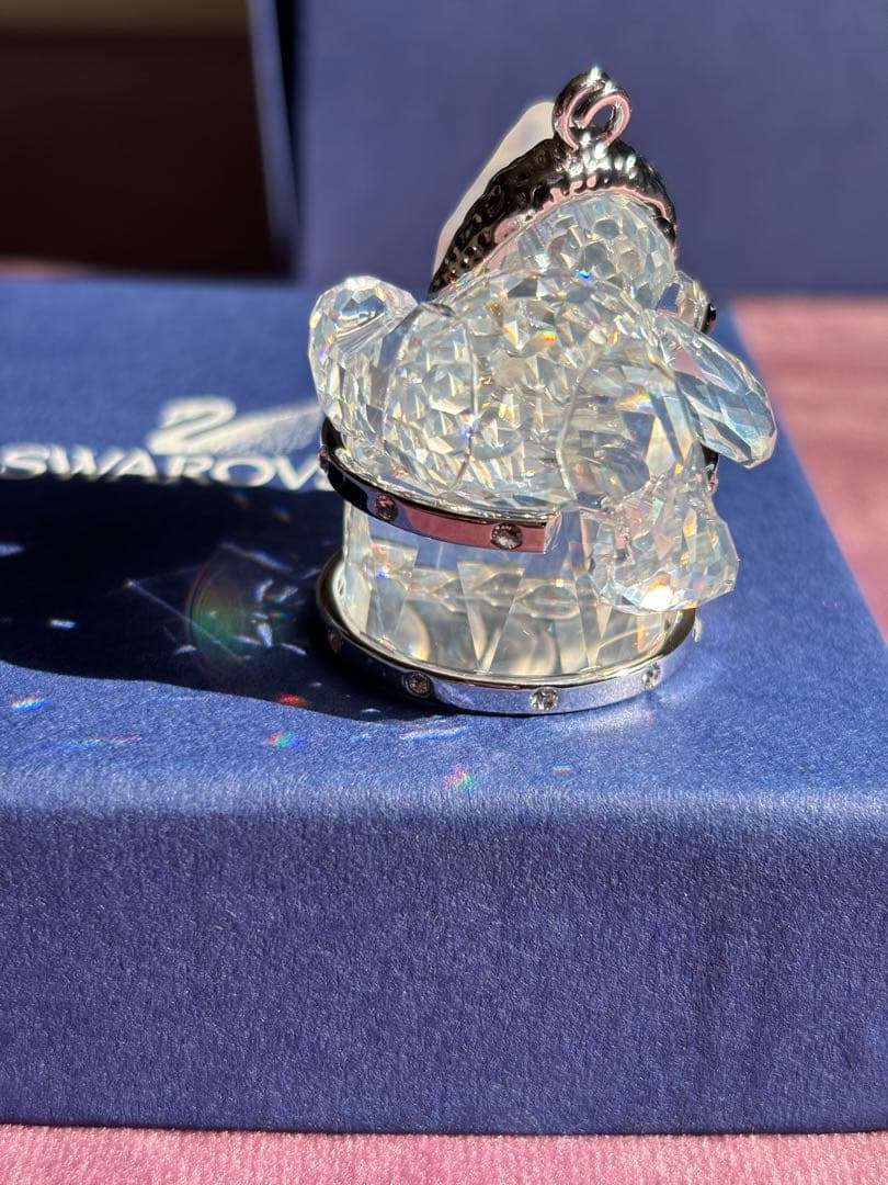 未使用品☆Swarovski クリスタルガラスのオーナメント