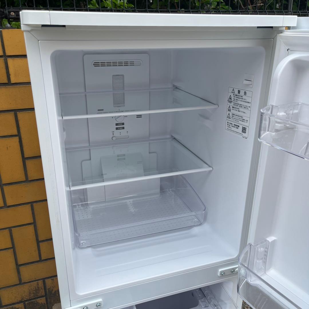 冷蔵庫　SHARP SJ-D15G-W 152L 耐熱トップ