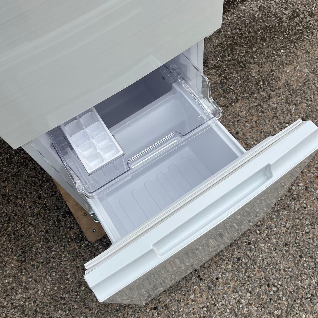 冷蔵庫　SHARP SJ-D15G-W 152L 耐熱トップ