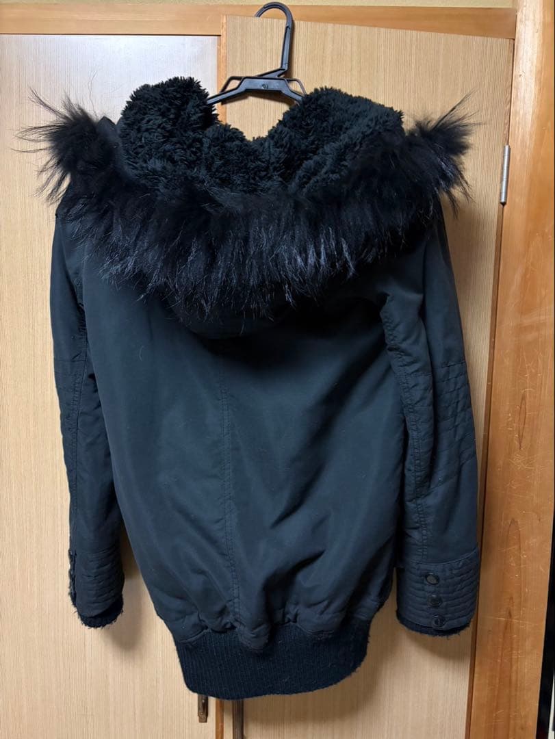 HEAVEN AND EARTH ブラック モッズコート アウター 平成