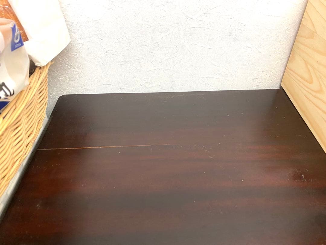 木製クラシックキャビネット　アンティーク　ヴィンテージ　棚　シェルフ　チーク材