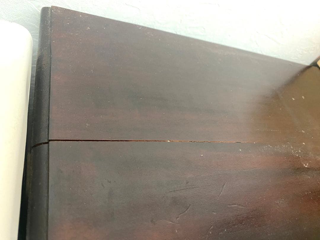 木製クラシックキャビネット　アンティーク　ヴィンテージ　棚　シェルフ　チーク材