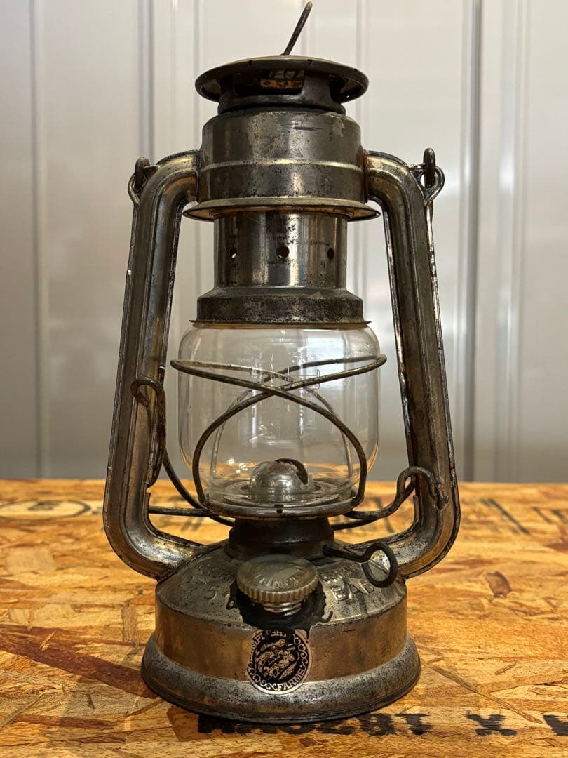 Feuerhand 275 ランタン Farms / 錫メッキ 西ドイツ製