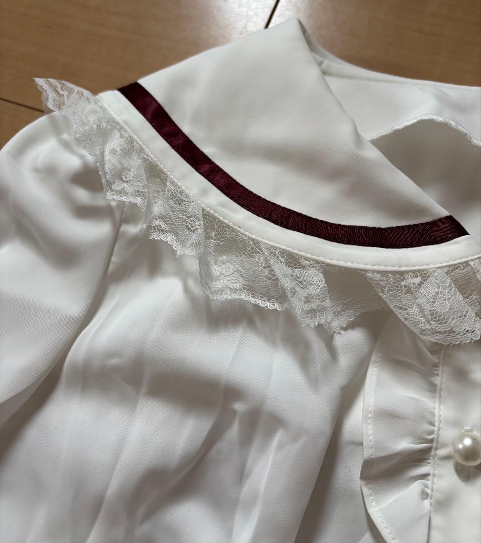 【タグ無し新品未使用】Ank Rouge セーラー襟 ブラウス Ｍサイズ