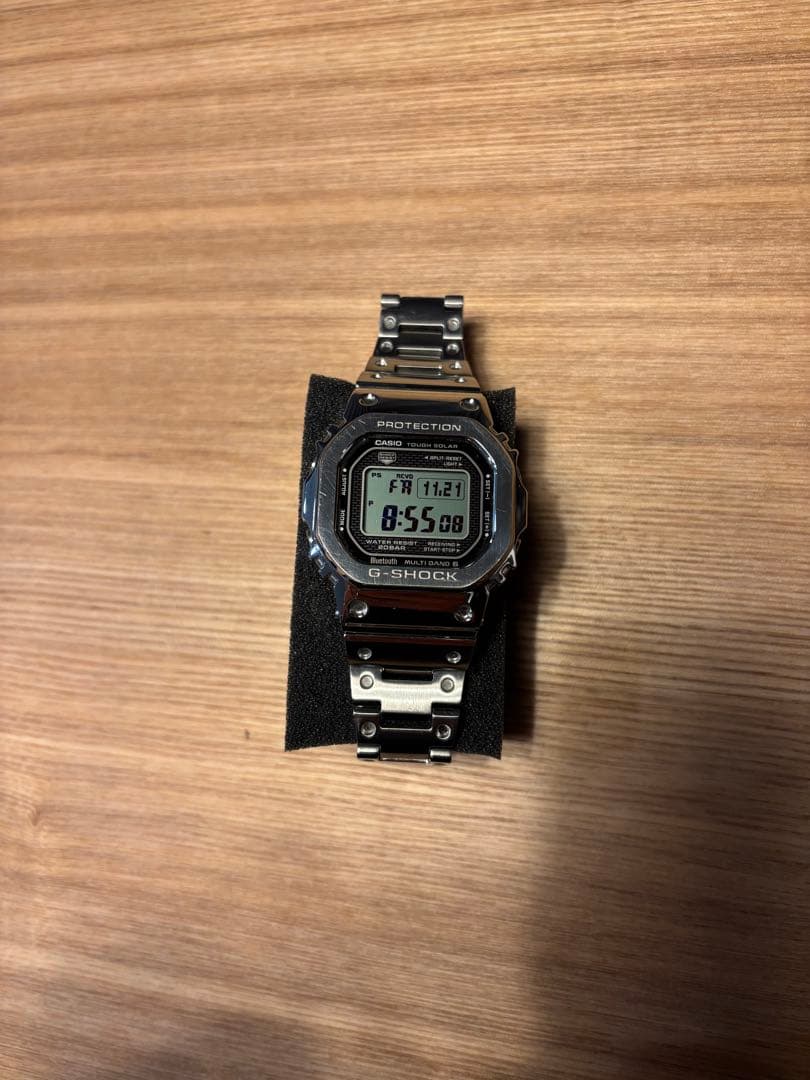 大人気　G-SHOCK デジタル腕時計 シルバーGMW-B5000