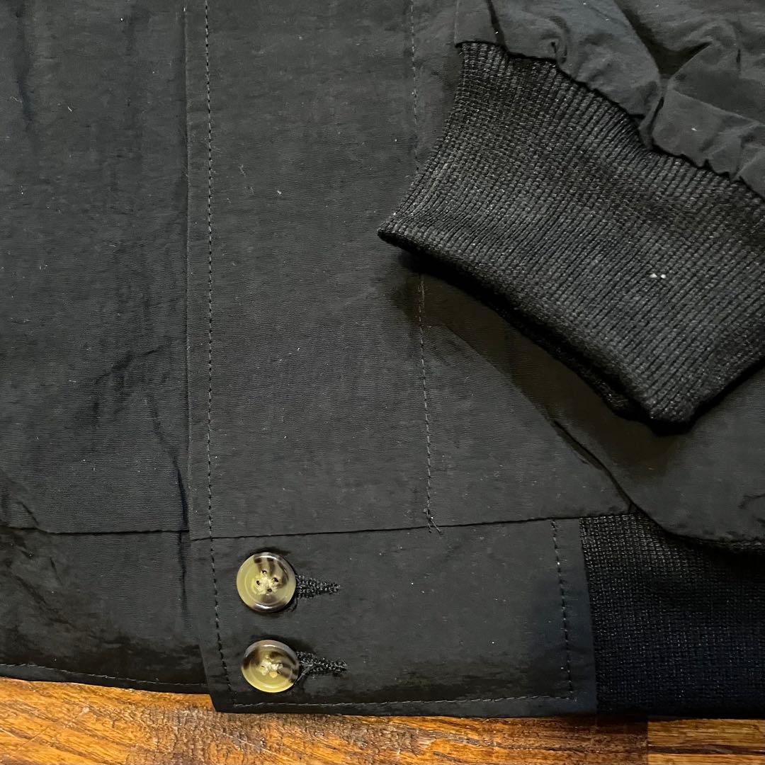 やっちゃん　BLUCO/ブルコ　ナイロンダービージャケット　ブラック　M