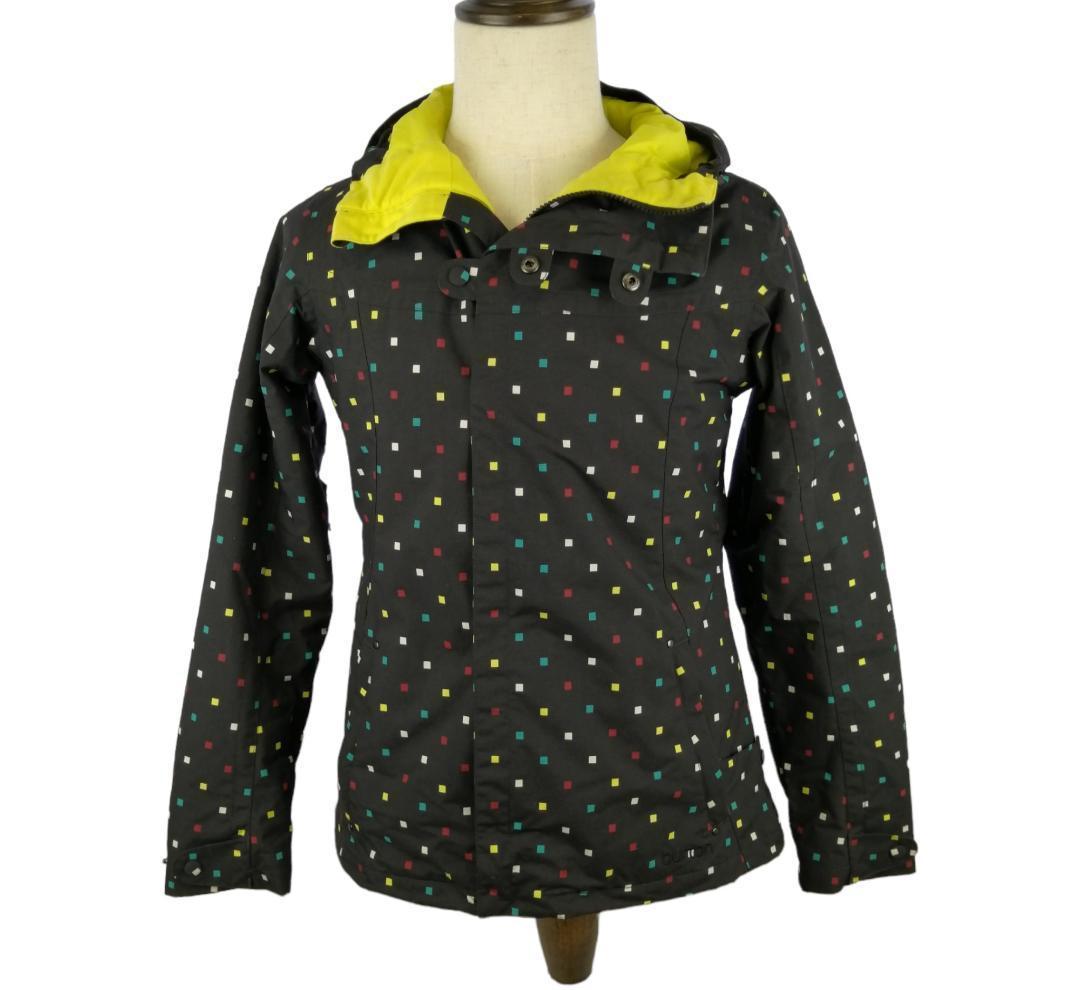 【バートン】Burton スノーボードジャケット スノボウェア 黒×ドット