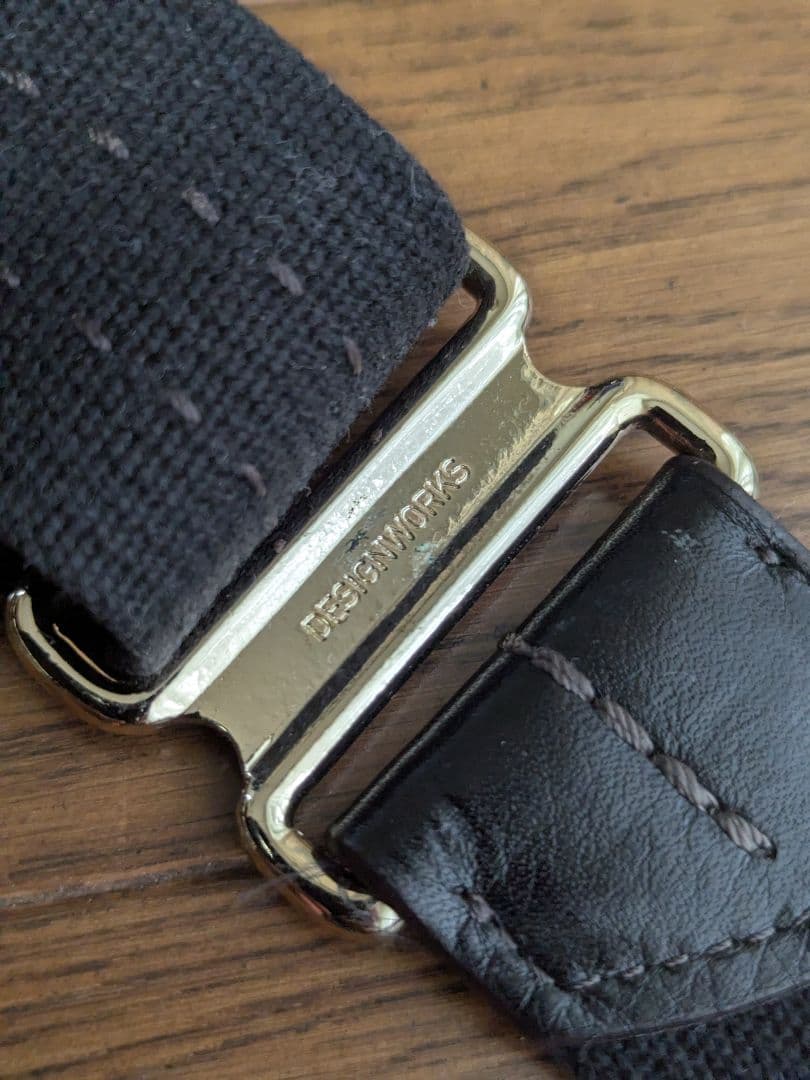 aniary×DESIGNWORKS　レザーショルダーバッグ　2WAY