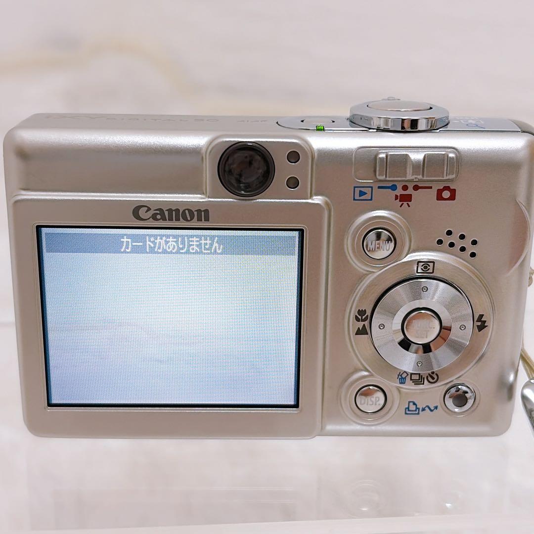 【動作良好】 Canon IXY DIGITAL 50 コンパクトデジタルカメラ