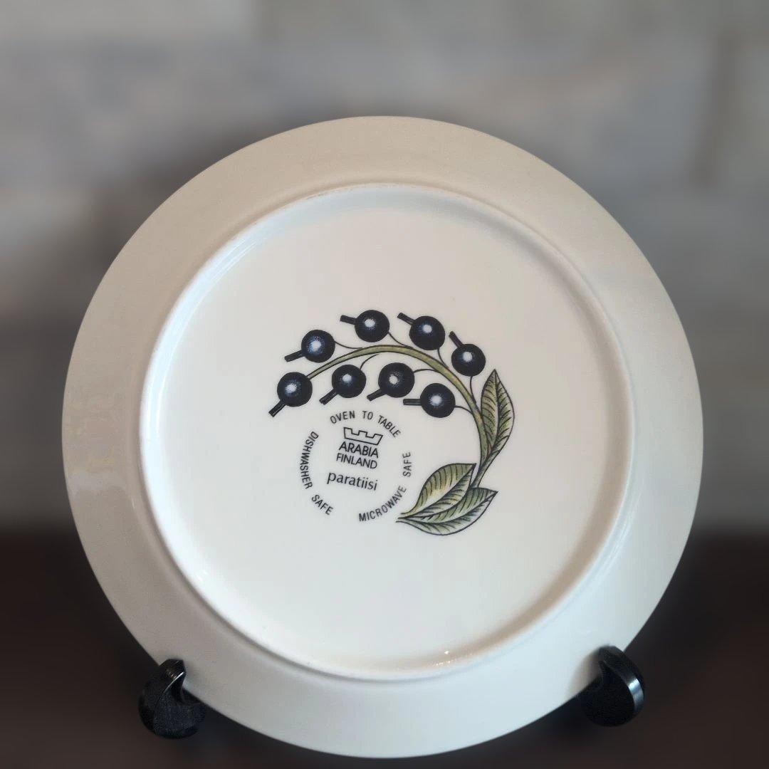 ARABIA アラビア パラティッシ イエロー 3枚