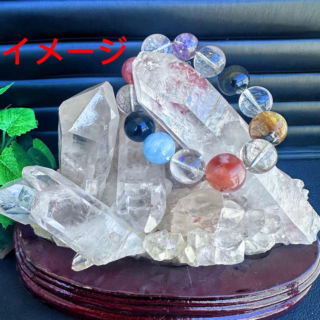 巨大❗希少高透明度❗️浄化❗️超強いパワー☆レインボー☆ヒマラヤクラスターA1407