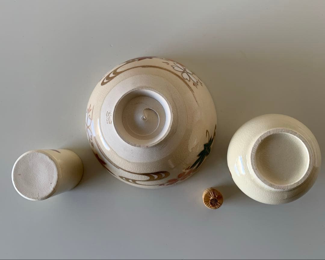 春慶塗　仁清　茶箱　茶道具