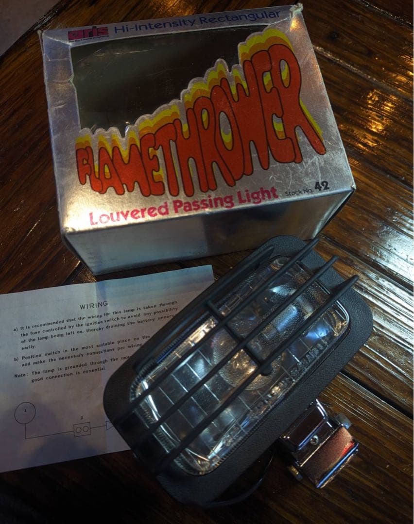 アリス ビンテージ ヘッドライト 未使用 ！！