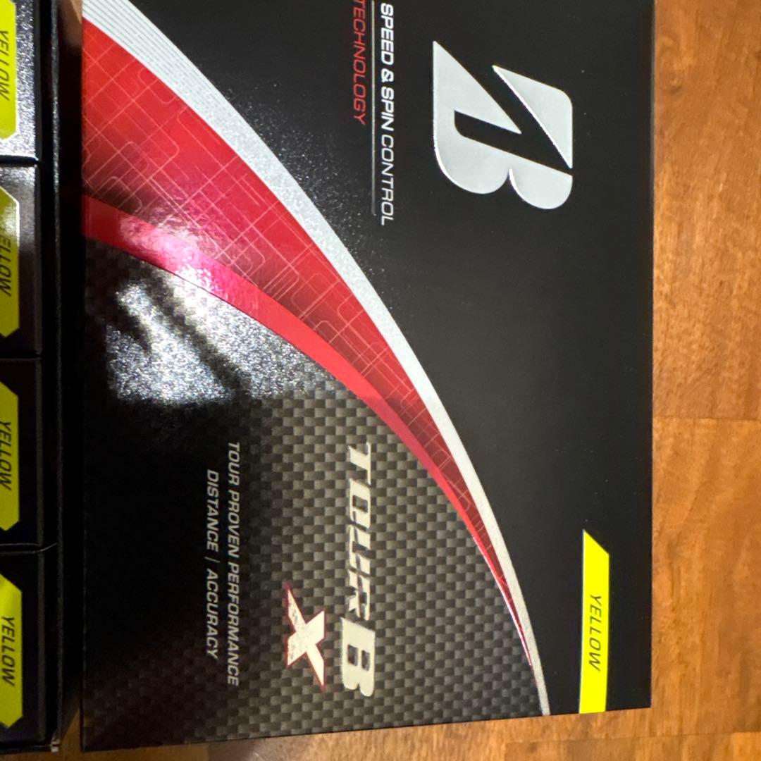 Bridgestone TOUR B X ゴルフボール イエロー24個