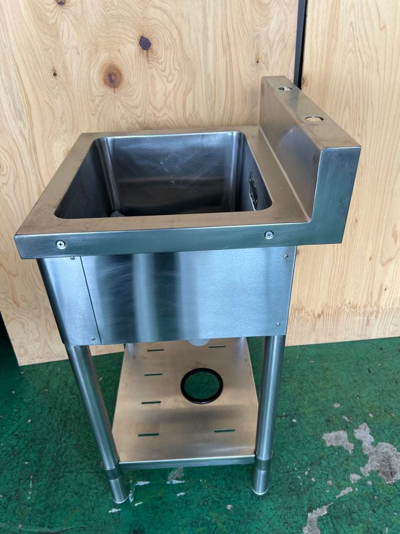 マルゼン1槽シンク BS1-044 450x450x780(+100)