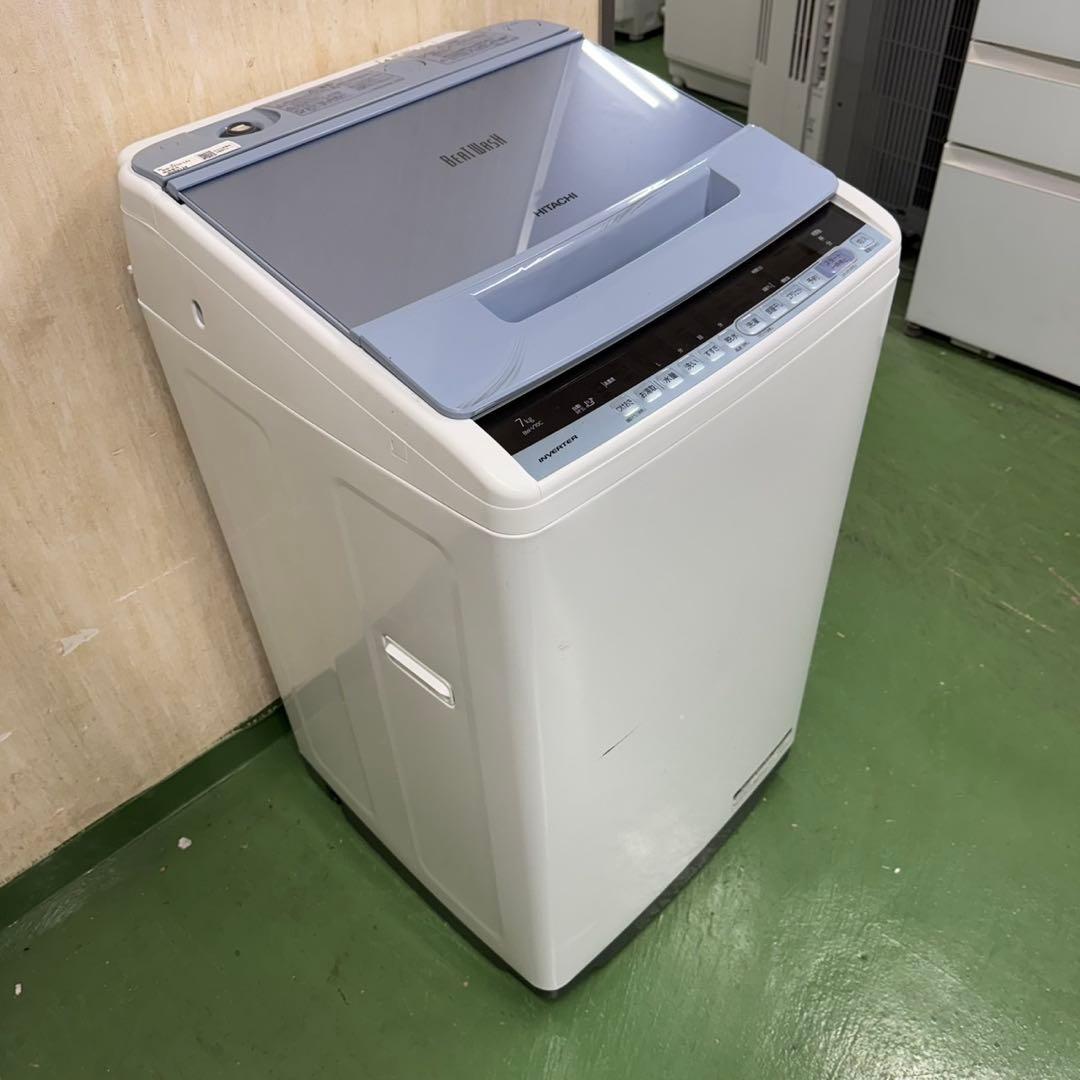 R19★2018年製★日立　洗濯機　7KG ビートウォッシュ　インバーター