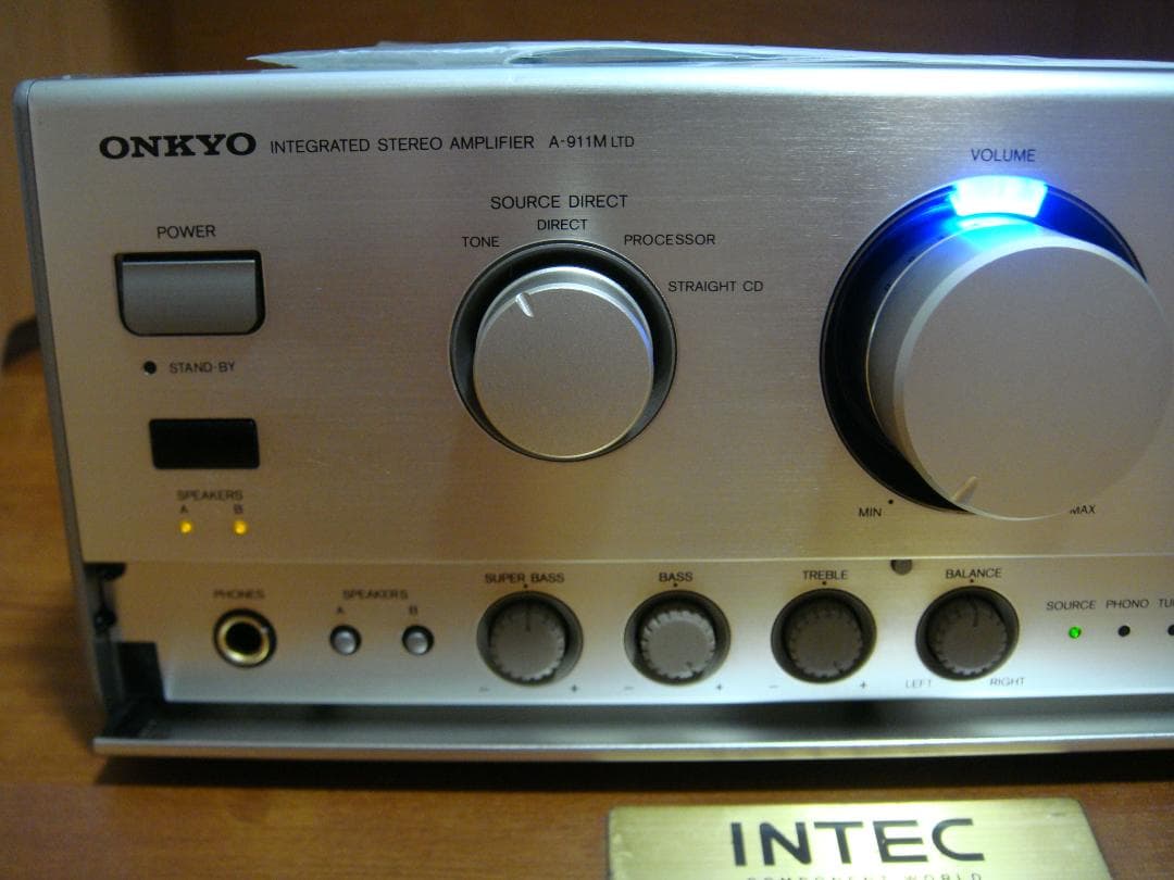 整備済 ONKYOオンキョー INTEC275アンプ A-911M LTD取説付